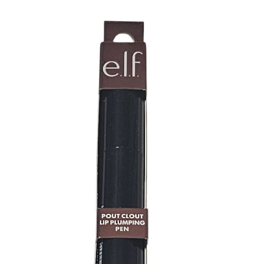 e.l.f. 3-In-1 Lip Plumper Gloss Balm Pout Clout 0.07 Oz Vegan Cruelty Free